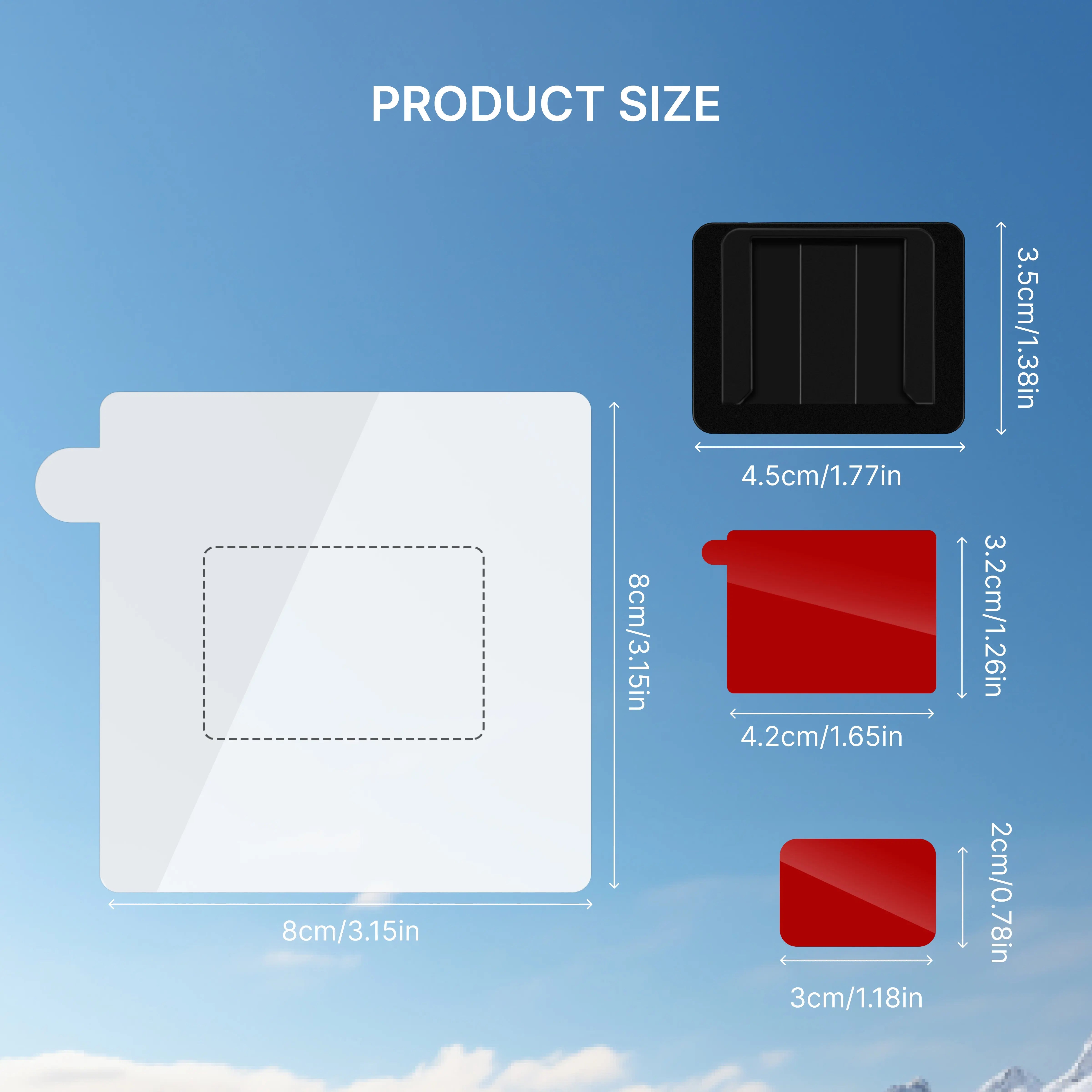 Miofive Car Windshield Double-Sided Adhesive Miofive