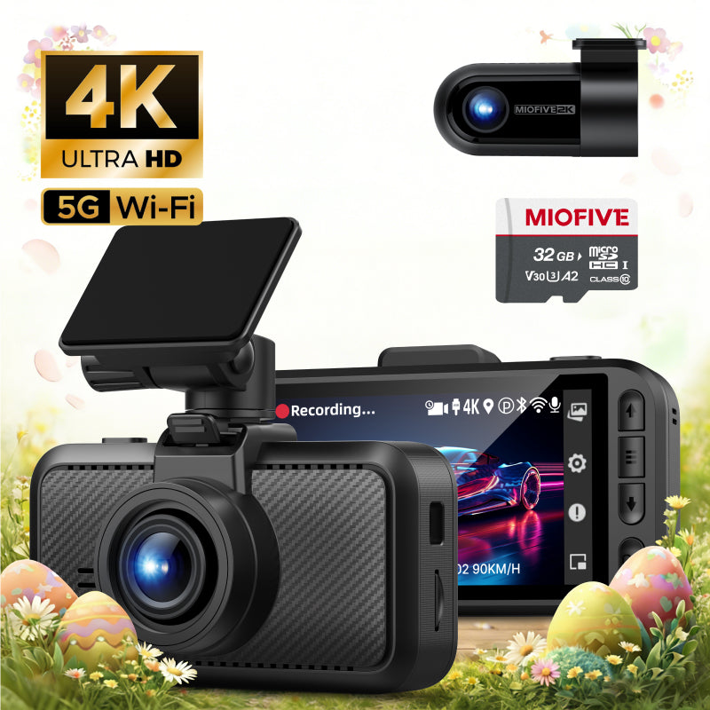 MIOFIVE Dash Cam S1 Pro 4K+2K Dual Dash Camera