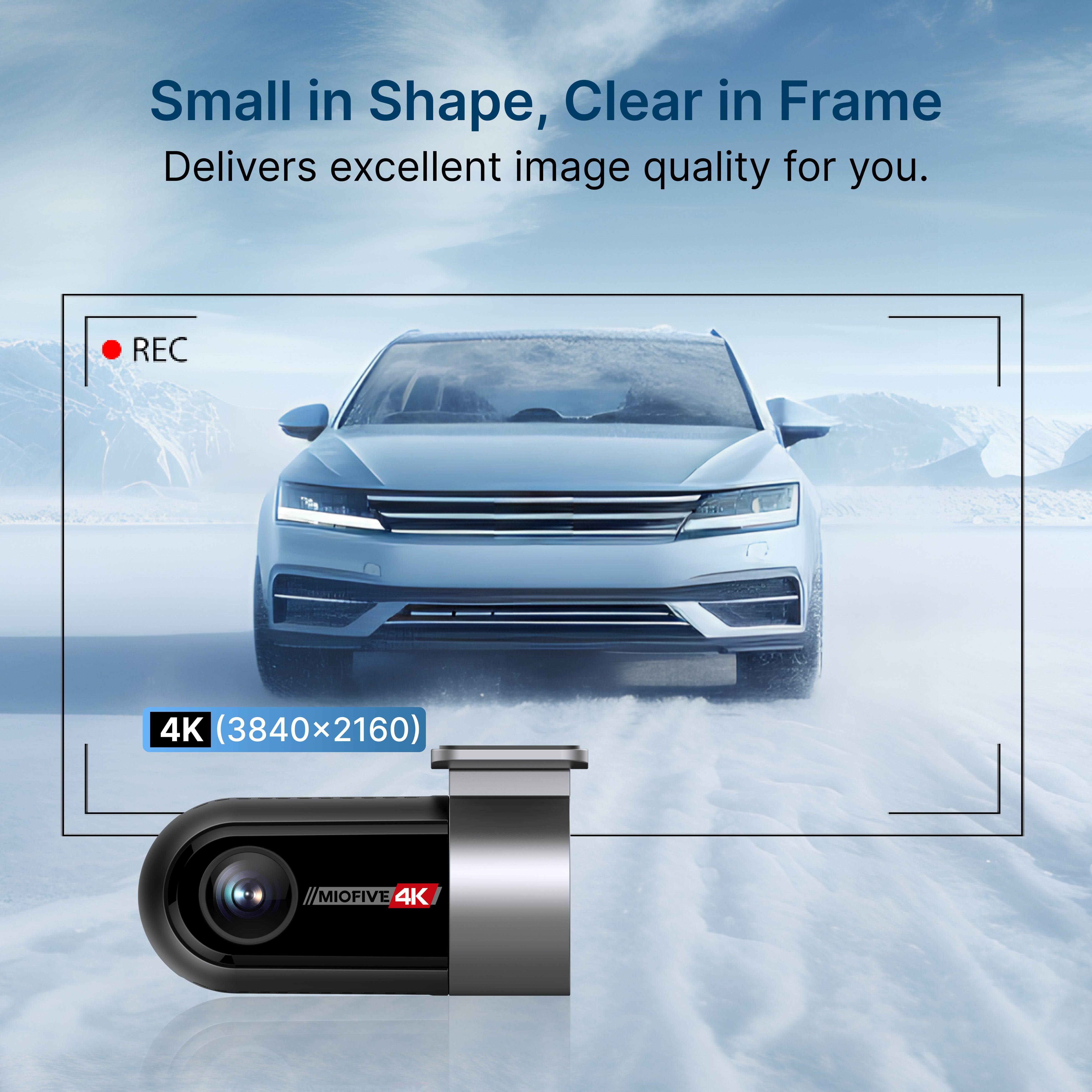 Miofive 4K Rear Camera for Miofive S1/S1 Pro/S1 Ultra Dash Cams