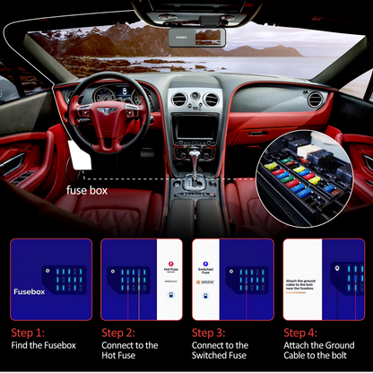 Miofive 11.5ft Micro USB Hardwire Kit(HKW1)