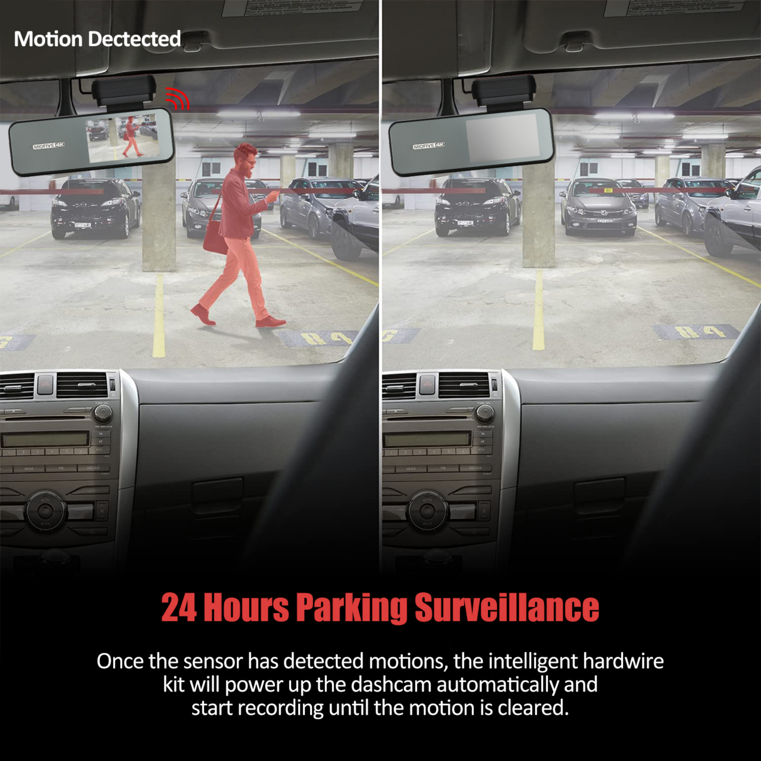 Miofive 11.5ft Micro USB Hardwire Kit(HKW1)