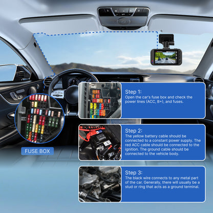 Miofive 11.5ft Type-C Hardwire Kit(HKW2)