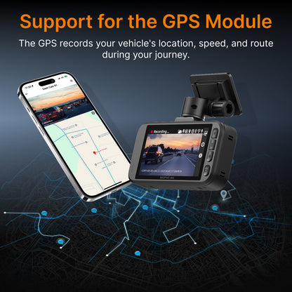 MIOFIVE Dashcam S1 – 4K UHD Frontkamera fürs Auto mit kostenloser 32GB SD-Karte